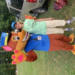 mayor and mascot
