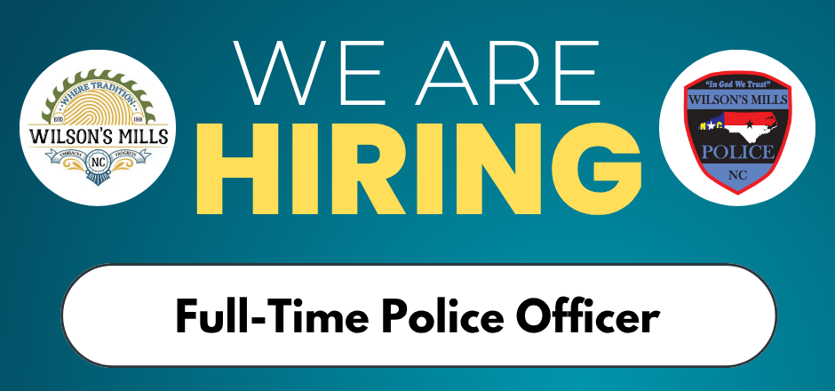 Greenish-blue banner showing position opening