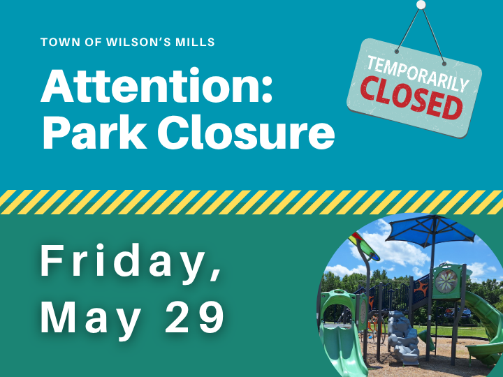 Park Closure May 29